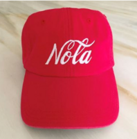 Sarah Ott Chino NOLA Hat (red)
